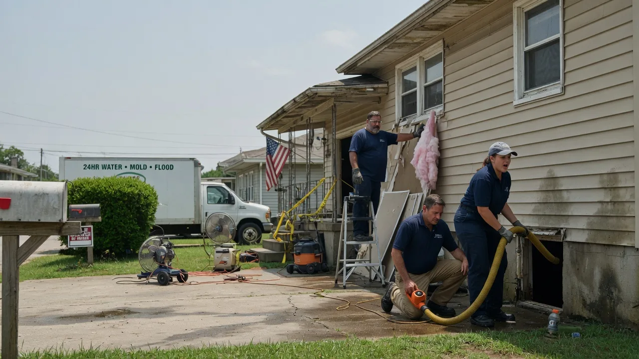 Water Damage Repair in Mechanicsville, IA near me